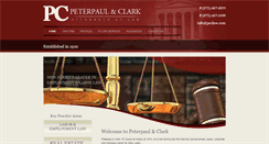 Desktop Screenshot of pcclaw.com